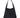 shoulder bag with nice strap detail + make up bag | black