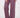 wide satin pants | eggplant