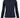 basic rib round neck top with stretch | navy