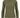 basic rib round neck top with stretch | moss green