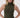 sleeveless turtleneck | moss green