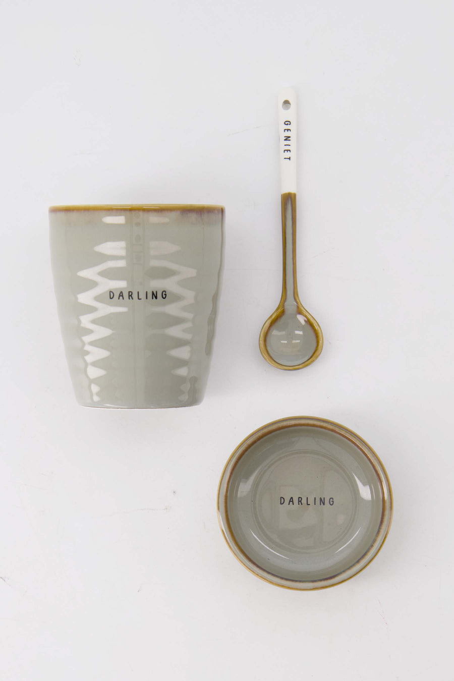 Set Coffee Moment Gray Blue S