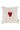 pillow red heart 35x35cm pepper and salt | pepper and salt