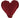 cushion heart shape 36x40cm port | port
