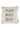 pillow ruffle magnifique 45x45cm pepper and salt/gray blue | pepper and salt/gray blue