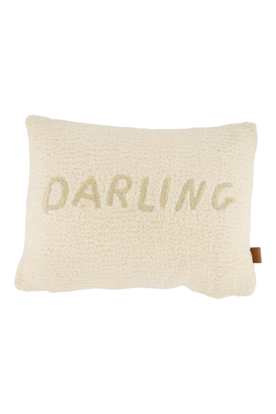 cushion teddy darling 35x25cm sand | sand