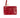 card holder patent croco textured | classy red