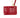 card holder patent croco textured | classy red