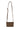 shoulder bag with flap and tassel | mid brown
