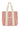 stripe bag | white / red