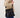 easy bag with tassel and zipper | black