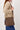 easy bag with tassel and zipper | chocolate brown