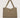 nylon shopper bag bulky | soft sand