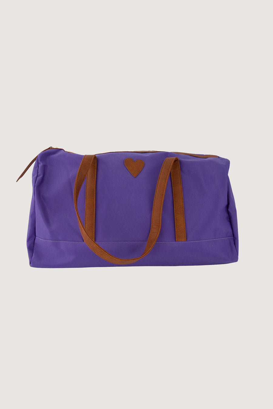 weekend bag with heart | cornflower blue