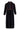 dress with embroidery | black / coral pink