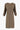 dress with puff sleeves | loam green