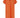 muslin dress with collar | orange