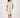stripe tunic of textured fabric | sahara / white