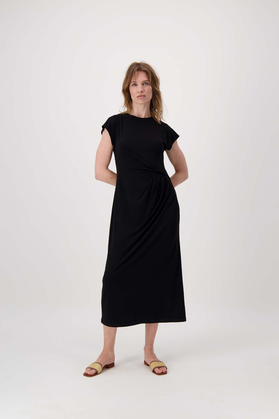 jersey dress | black