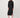 knit dress | anthracite gray