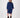 dress made of jogger denim fabric | mid blue denim