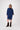dress made of jogger denim fabric | mid blue denim