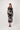 mesh dress with print | multicolor