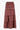 Long strip skirt with ikat print | sand / reddish brown