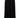 plisse lurex skirt | black