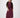 satin long skirt | port