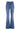 flared jeans | mid-blue