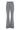 stripe pants stretch flared model | white / dark blue