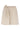 stripe textured shorts with bow belt | sahara / white