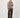 PU wide pants | chocolate brown