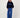 corduroy pants with elastane | sporty blue