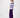 corduroy pants with elastane | dark purple
