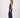 denim pants with belt | dark denim