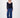 pants made of jogger denim fabric | mid blue denim