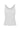 singlet knitted in rib | off white