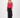 singlet knitted in rib | red