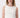 singlet round neck in rib | off white