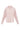 blouse stripe diagonal accent | white / light pink