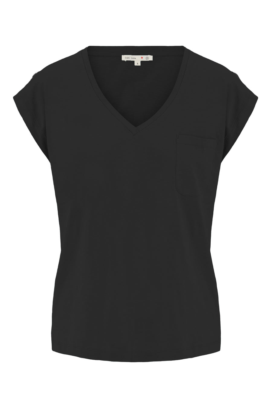 jersey top | black