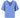 linen v-neck top | lavender blue