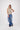 crochet fabric singlet | sahara / white