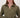 satin blouse with shoulder detail | moss green