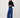 top with pleat detail | navy