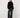 long sleeve top with turtleneck ausbrenner | black