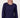 long sleeve top with turtleneck shimmer | night blue