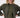 blouse with flower structure | moss green